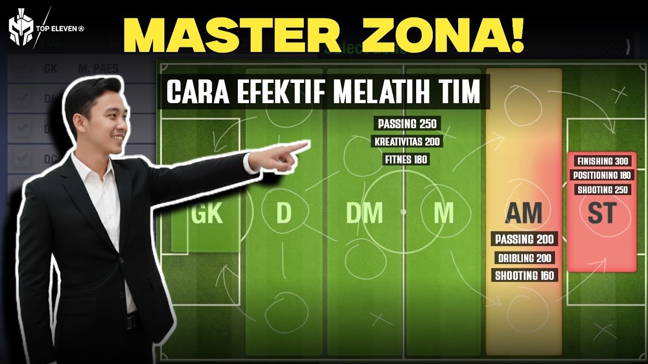 Cara Melatih Tim Perzona Agar Efektif | Top Eleven 2026