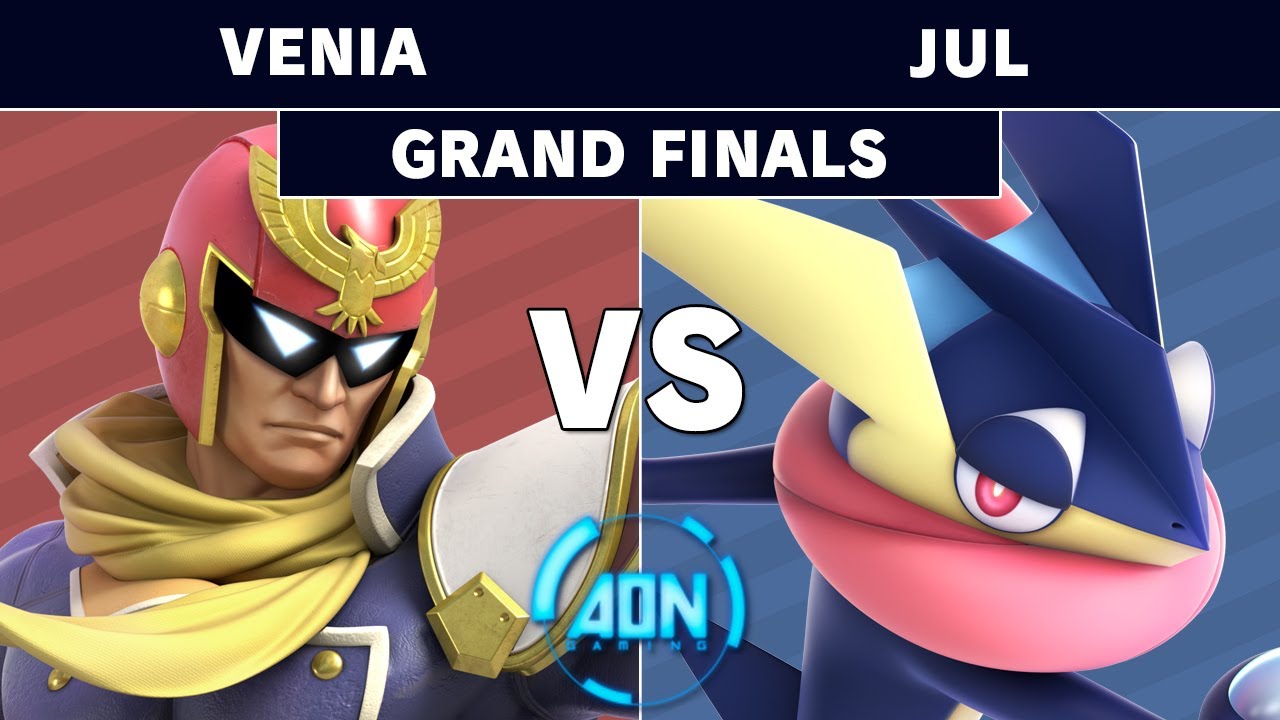 AON Ultimate 57 - Venia (Captain Falcon) vs Jul (Greninja) Grand Finals - Smash Ultimate