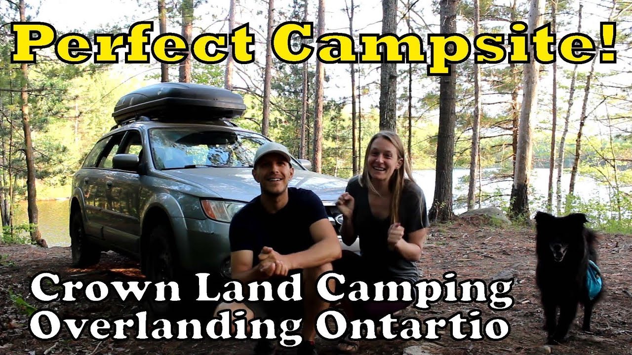 Amazing Lakeside Campsite! |Overlanding/Crown Land Camping Ontario | FRF Overland