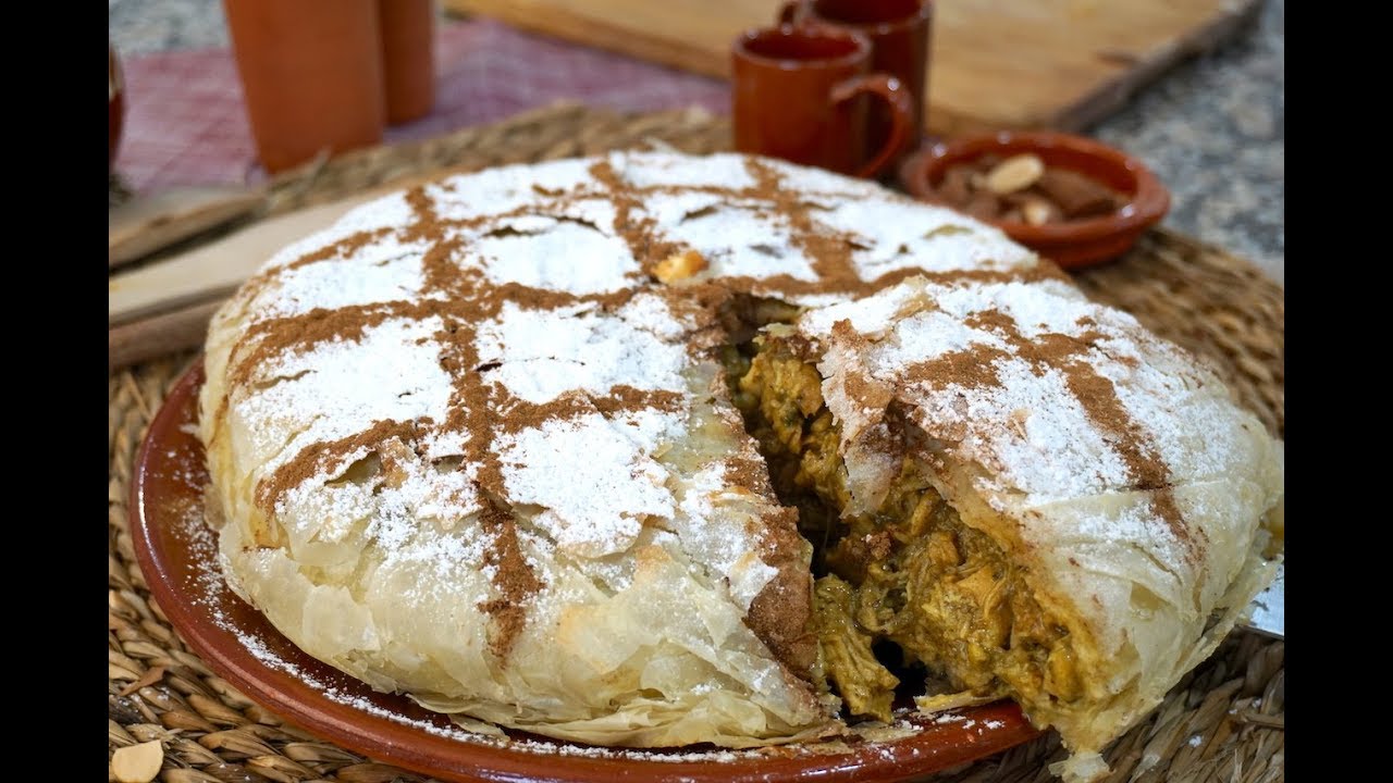 Pastela moruna de pollo | !Muy fácil!