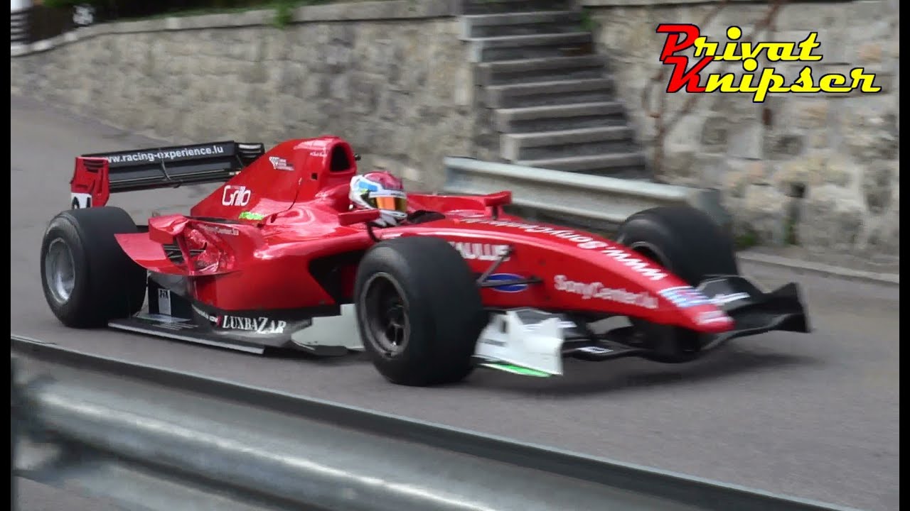 Dallara GP2 David HAUSER - St. Ursanne Les Rangiers 2013 - Amazing Sound High Speed Hillclimb