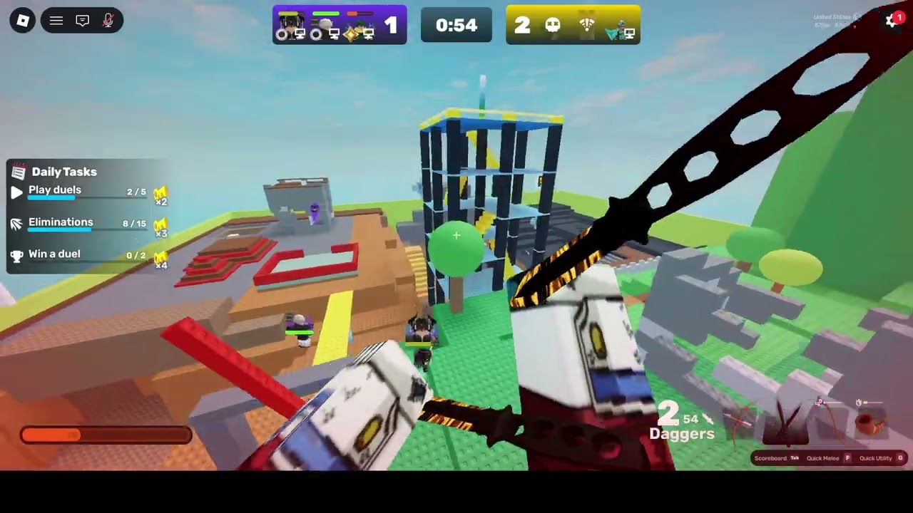 Playing roblox rivals (pt.13)