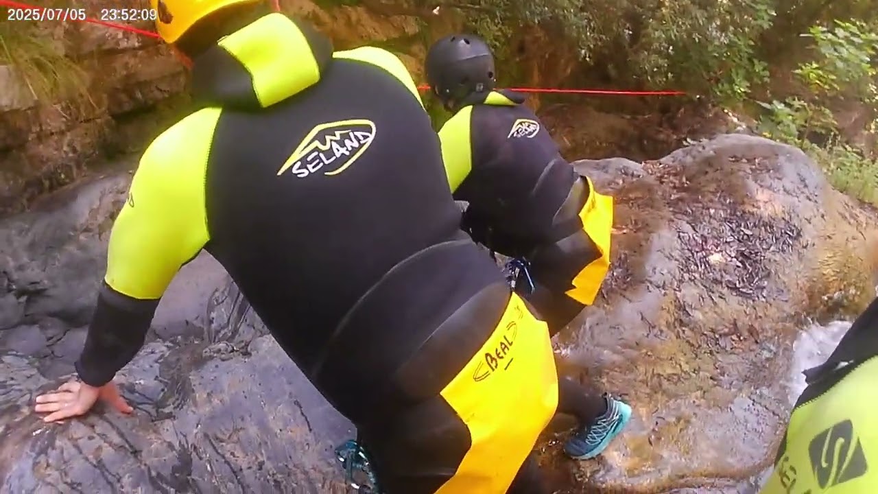 Fiume Lao canyoning 3