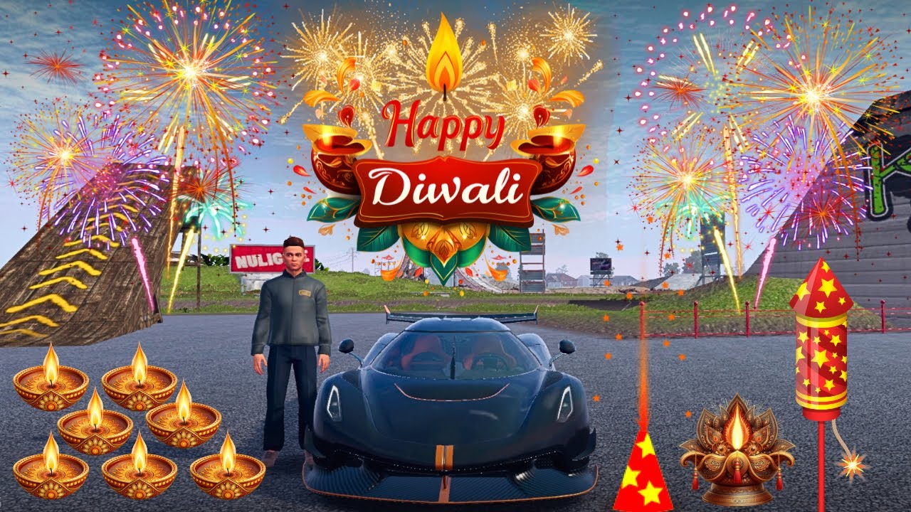 Diwali Celebration in MadOut2 Big City Online 🎇 | Fireworks & Crackers Gameplay