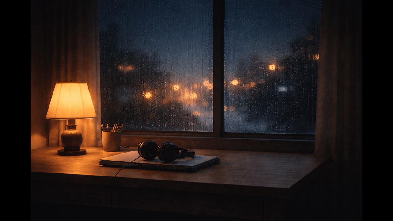 Late Night Calm 🌙 2 Hours of Lo-Fi & Chill Beats for Relaxing, Studying, and Unwinding