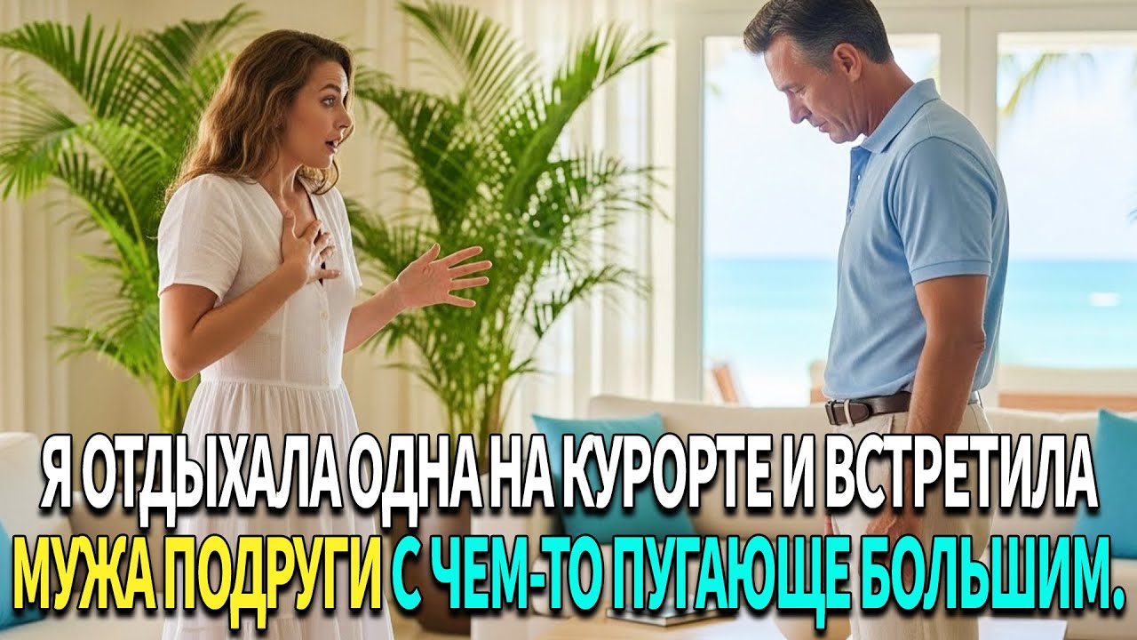 Я встретила мужа своей подруги, 😳который живёт отдельно, — 🏖️в одном курортном комплексе