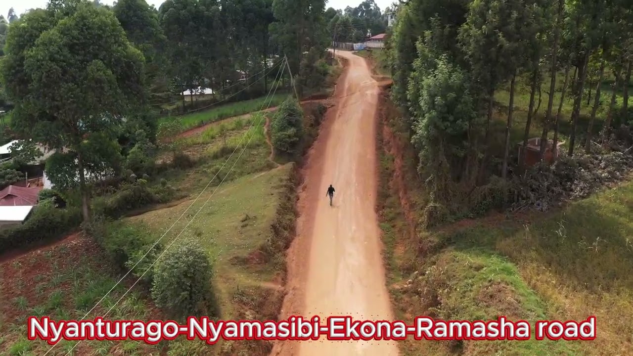 Nyanturago-Nyamasibi-Ekona- Bongon'ta/Ramasha Road is in a bad state
