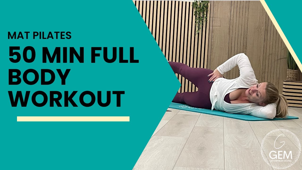 Switching from the Gym to Mat Pilates - low impact with great results 50 Min full body workout