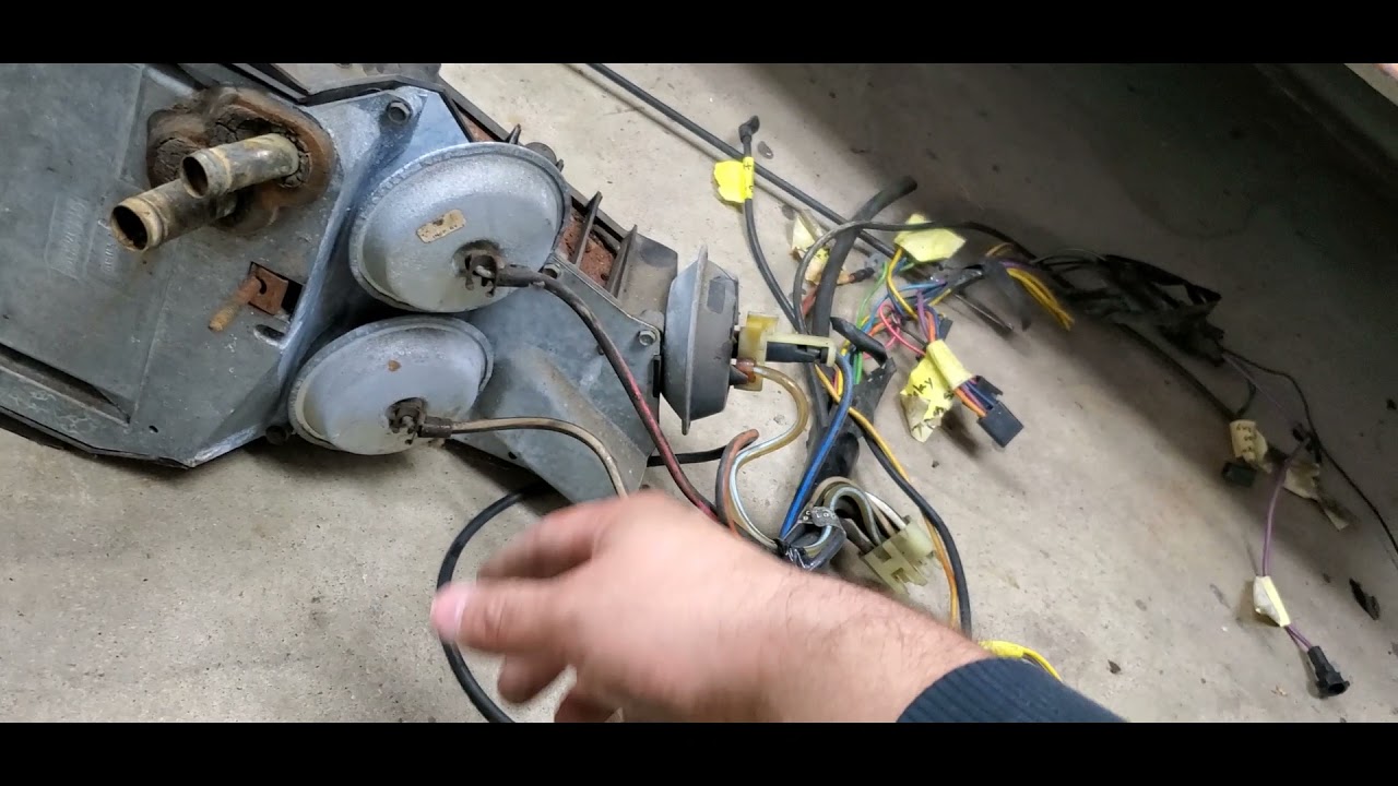 1973 - 1977 Monte Carlo Heater Core Replacement