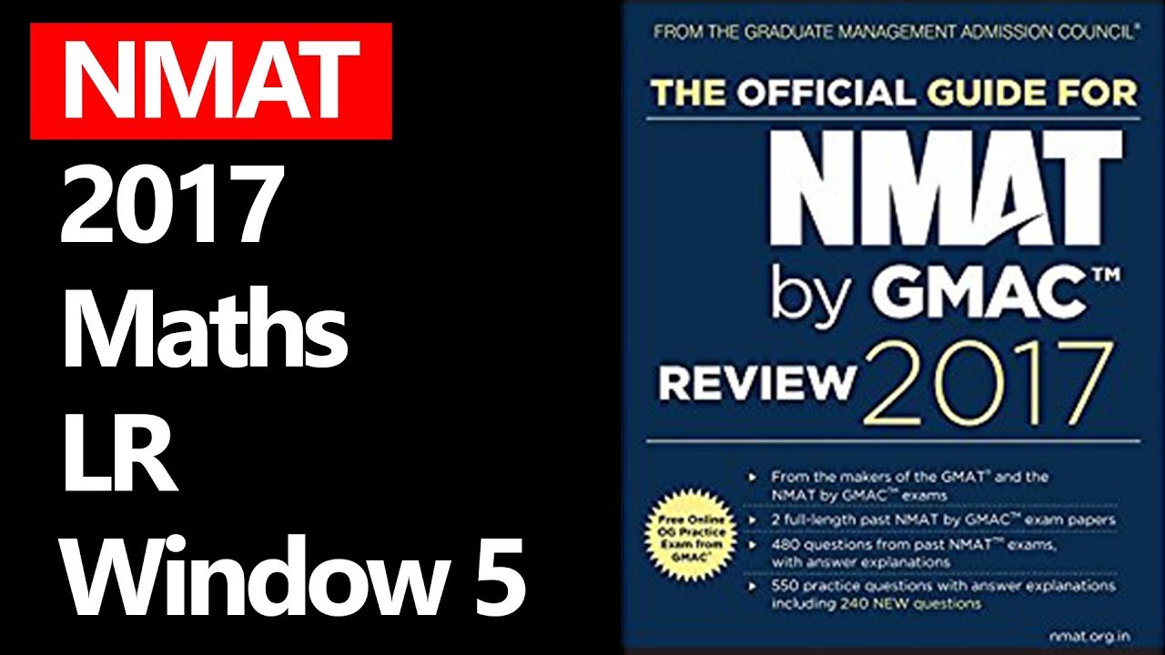 NMAT WINDOW 5 Maths & LR (DOC QUESTIONS)