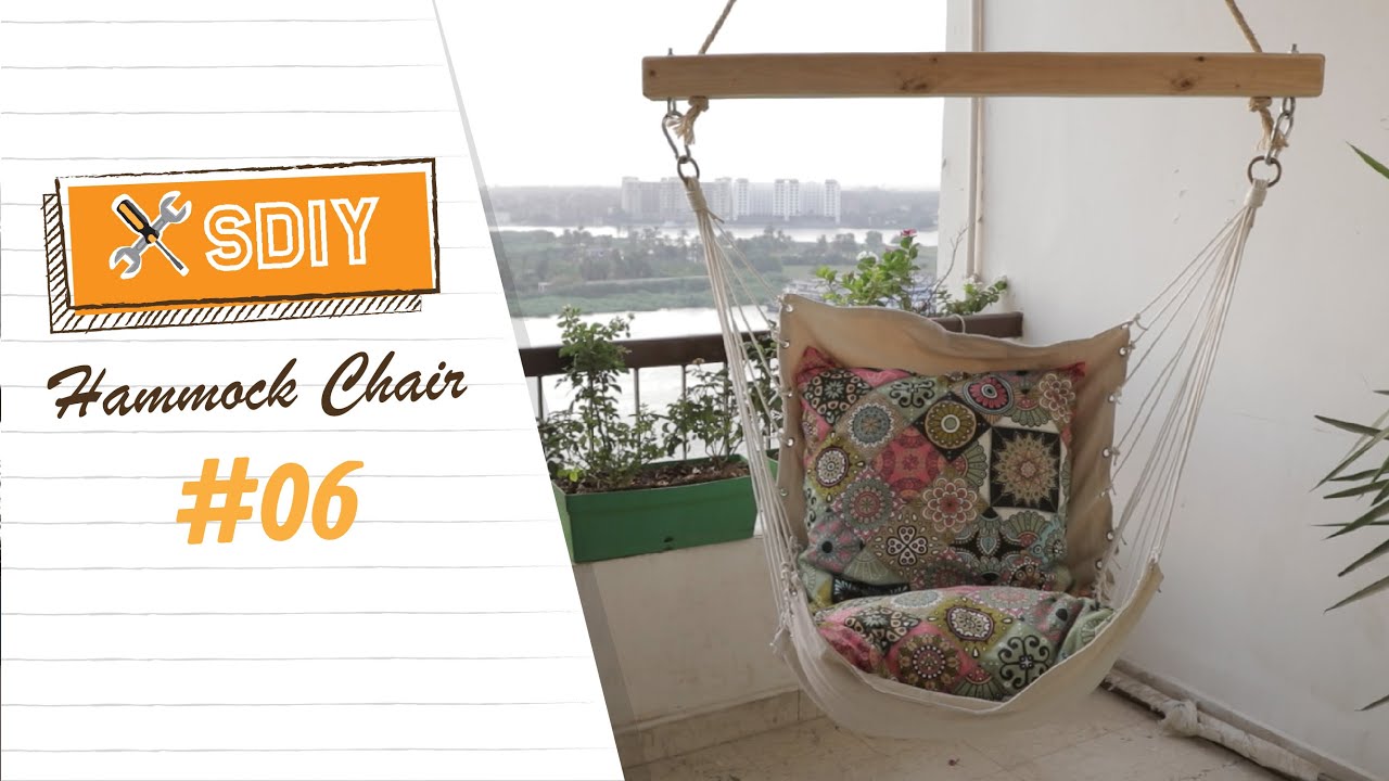 How to make hammock chair #SDIY