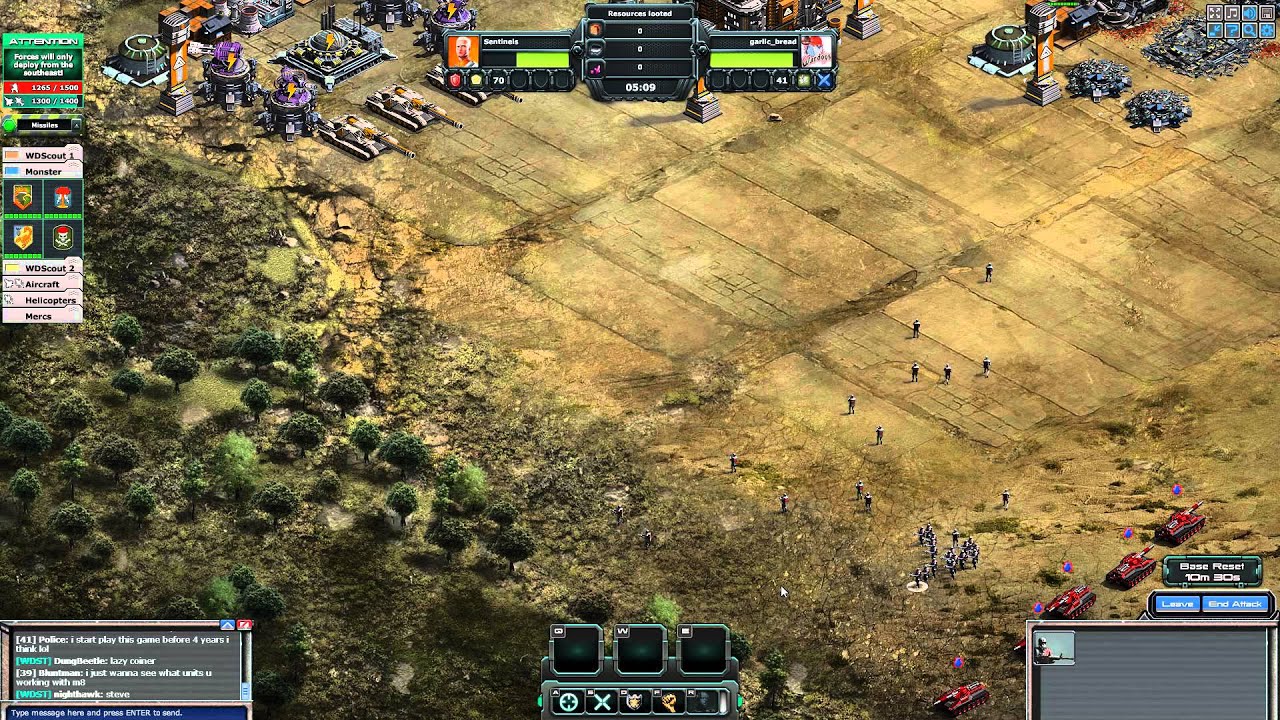 War Commander - Sentinel 70 new base