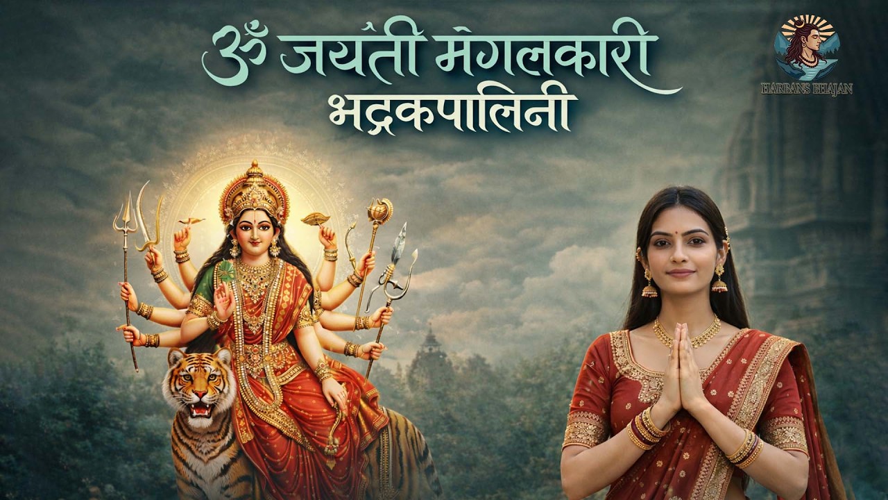 ॐ जयंती मंगला काली | Navratri 2026 | सिर्फ एक बार सुनने से सारे संकट दूर होंगे |  @Harbans Bhajan