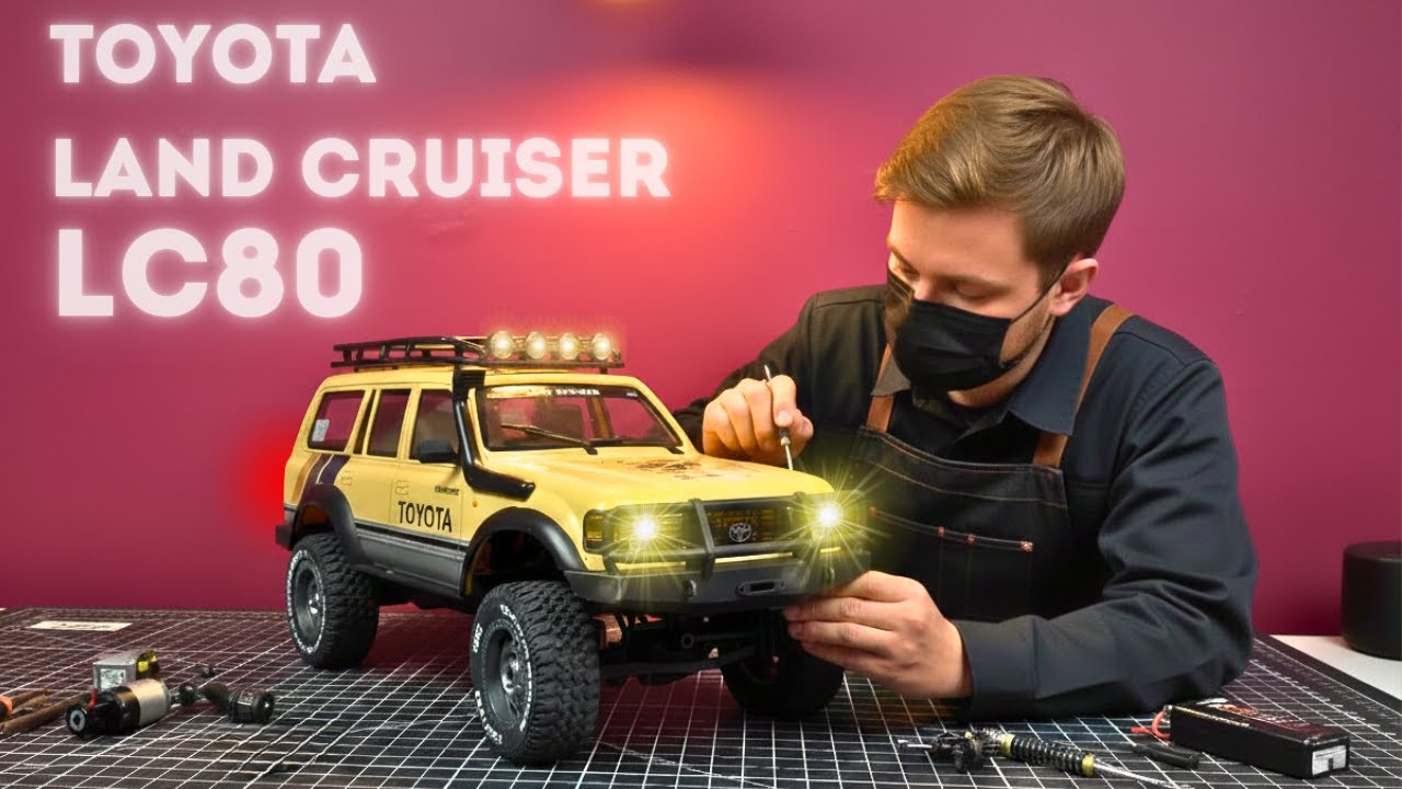Phục Hồi Xe Điều Khiển Toyota Land Cruiser LC80