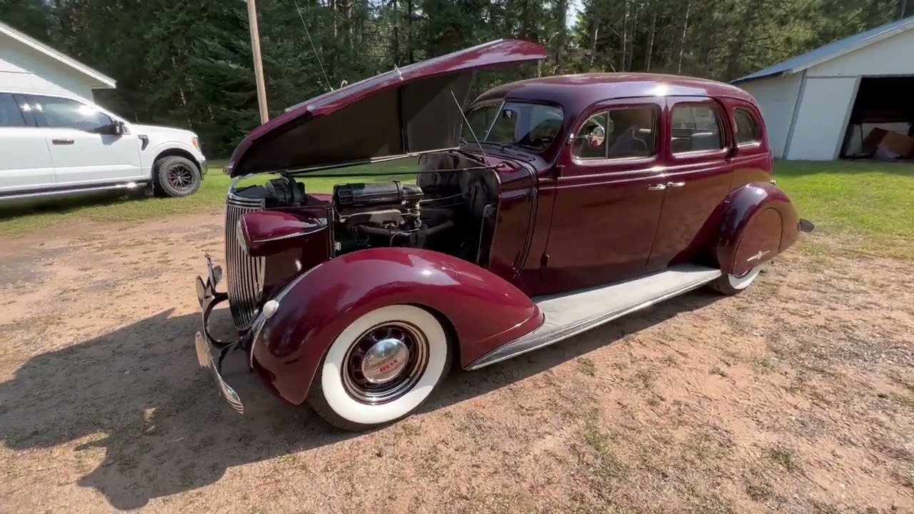 1937 NASH AMBASSADOR