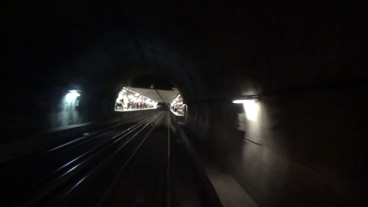 Athens Metro Cab Ride In Line 3