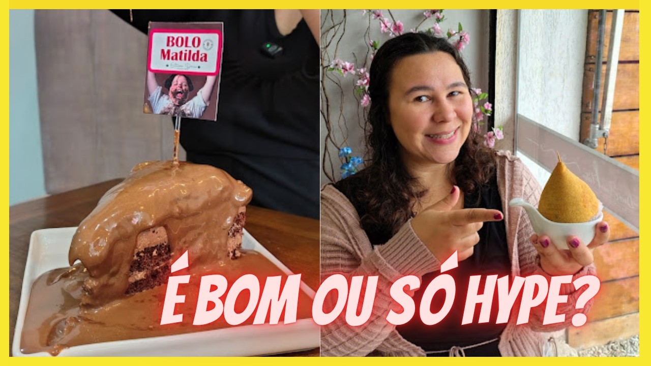 O Bolo Matilda mais barato de SP e a Melhor Coxinha da Cidade.