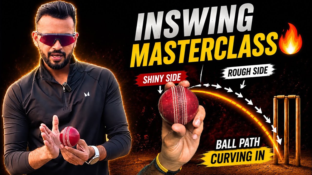 Inswing Secrets Explained | Grip + Wrist + Seam Control | How to bowl Inswing | Swing Bowling Tips