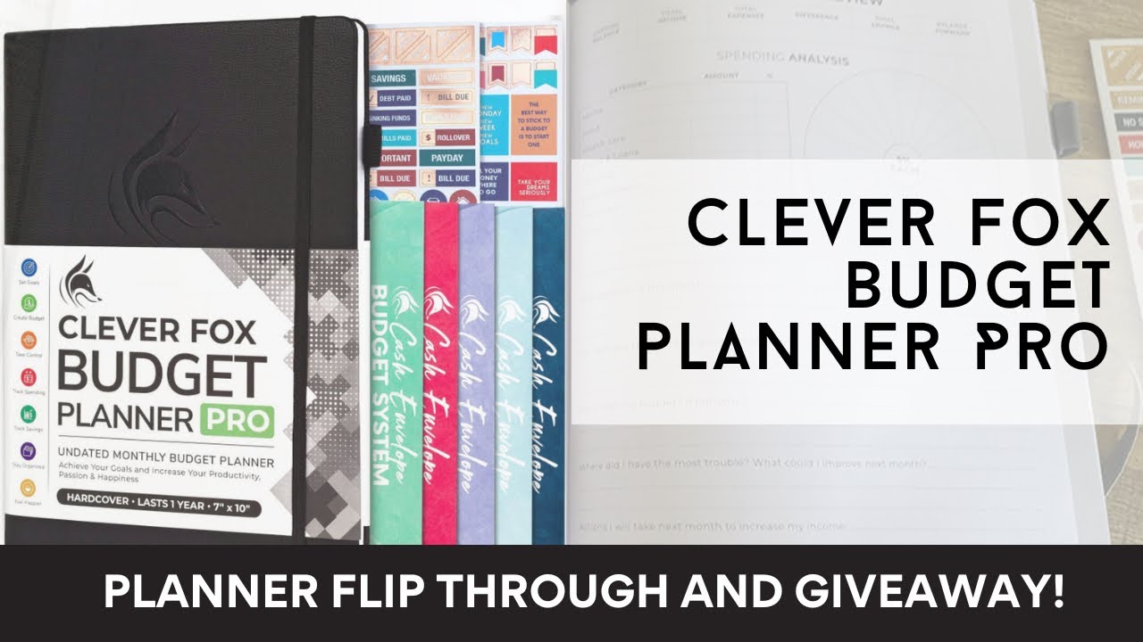 CLEVER FOX PLANNER PRO - Full Review and Giveaway!