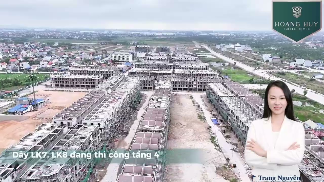 Cập nhật tiến độ chuẩn bị bàn giao nhà của dự án Hoàng Huy Green River #trangthodia #batdongsanhp 