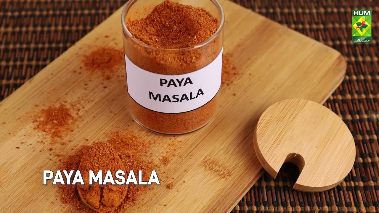 Homemade Paya Masala Powder Recipe By Chef Mehboob | Perfect Paya Masala Powder Recipe |MasalaTv