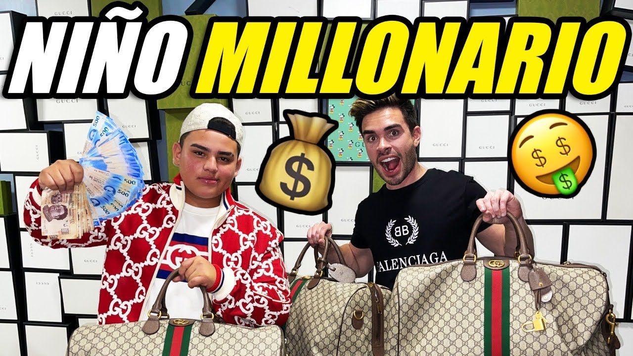 EL NI&Ntilde;O GUCCI ENSE&Ntilde;A SU COLECCI&Oacute;N MILLONARIA 😱💰