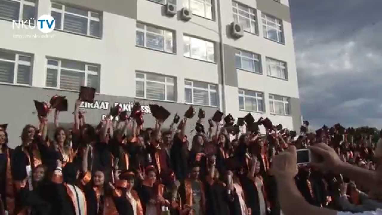 Namık Kemal Üniversitesi Fen Edebiyat Fakültesi 2013 - 2014 Mezuniyet Töreni