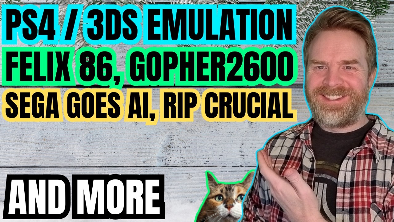 ShadPS4 Plus and AzaharPlus, Xenia, Sega goes AI and more