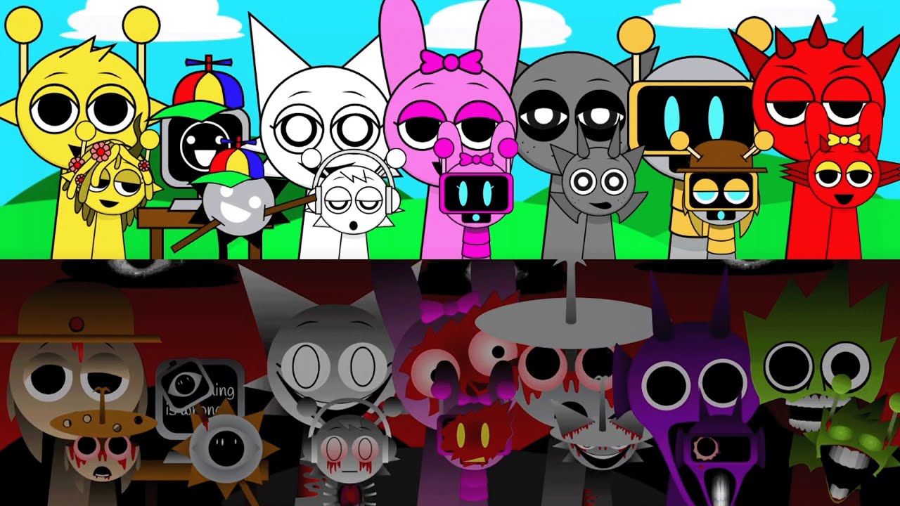 Sprunki - But With Their SWAP MINI CLONES AND HORROR