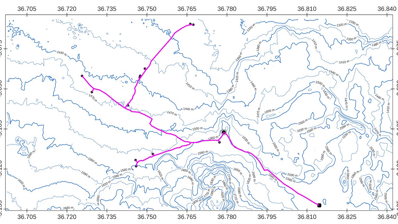 How I Prepared this Water Network Layout in QGIS