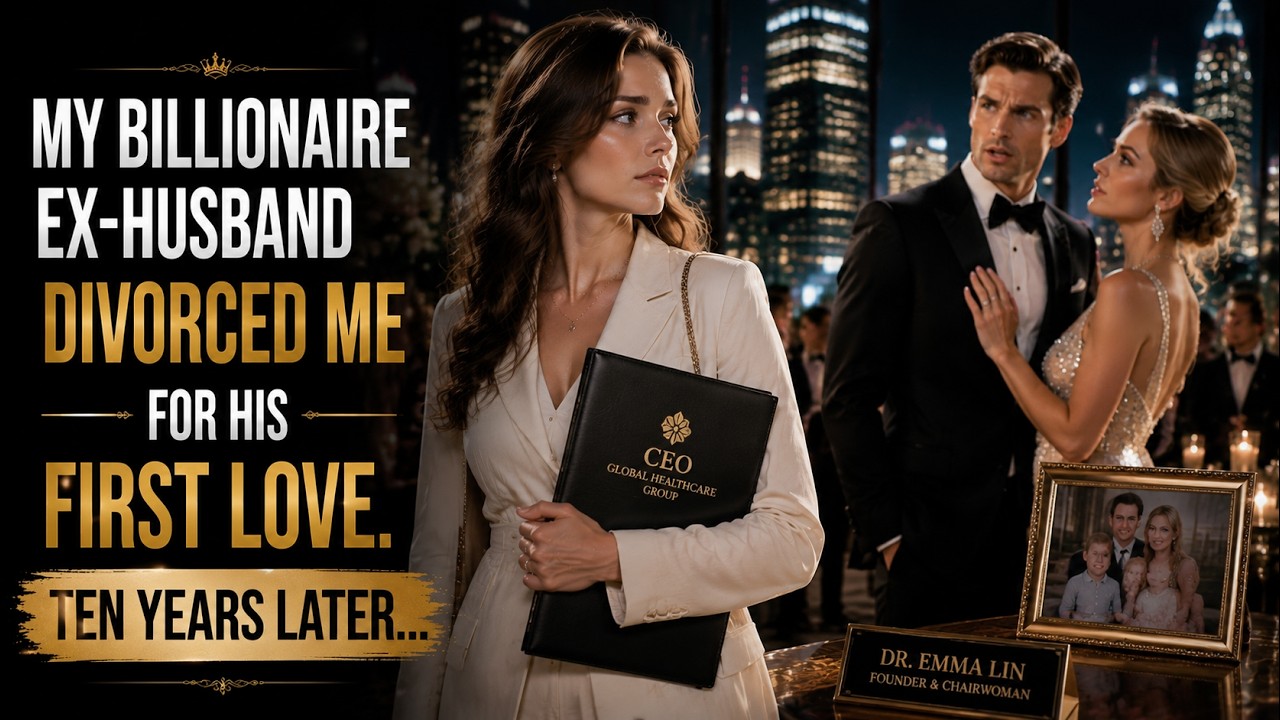My Billionaire Ex-Husband Divorced Me For His First Love. Ten Years Later...