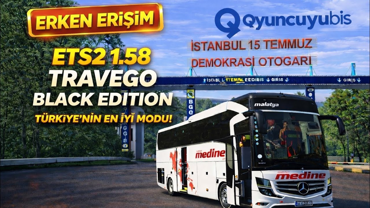 ETS2 1.58 Travego Black Edition ERKEN ERİŞİM 🔥 Kurulum + FULL Detaylı İnceleme!