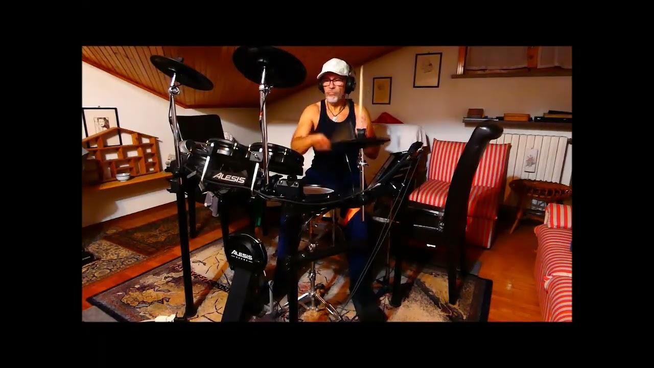 1984 Duran Duran - The Reflex (drum cover - fair use)