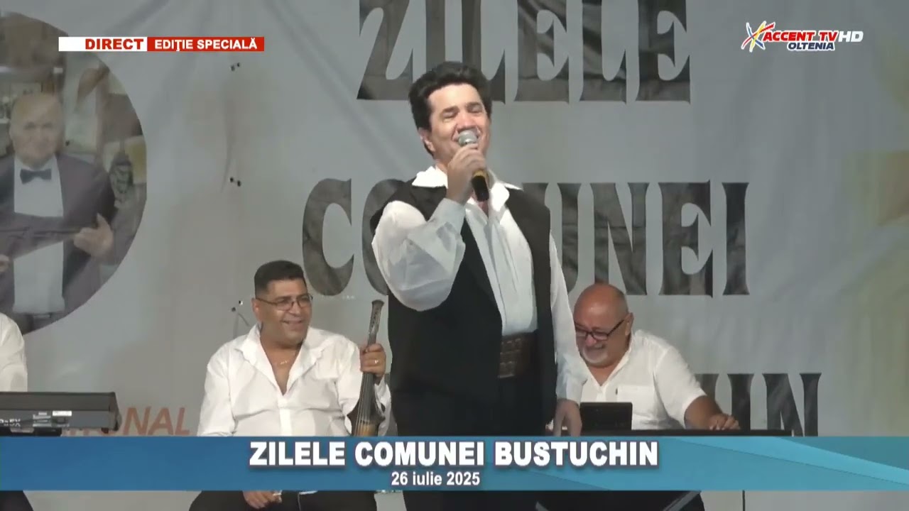 VASILE CIOBANU ❌🅽🅾🆄 2025❌ Recital LIVE Zilele comunei Bustuchin 26 iulie 2025