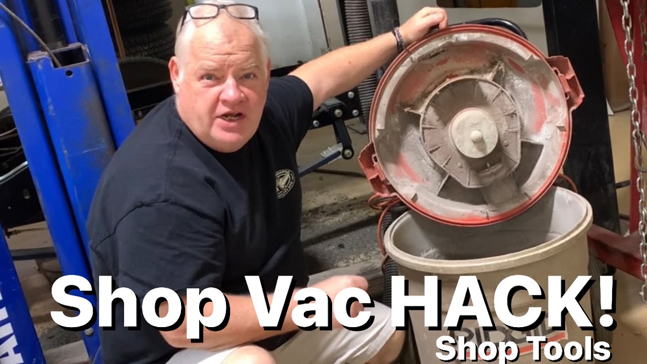 Shop Vac HACK you need to know: Shop Tool Trick