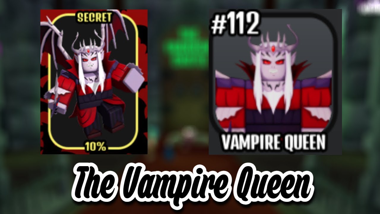 USING THE POWERFUL VAMPIRE QUEEN... The House TD Roblox