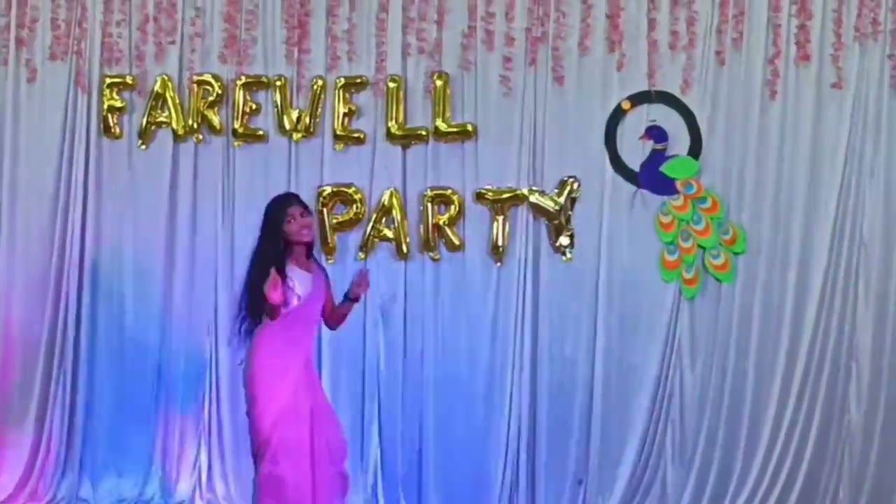 Farewell party 2k25,Solo dance video #explorepage #viralvideo#tredning