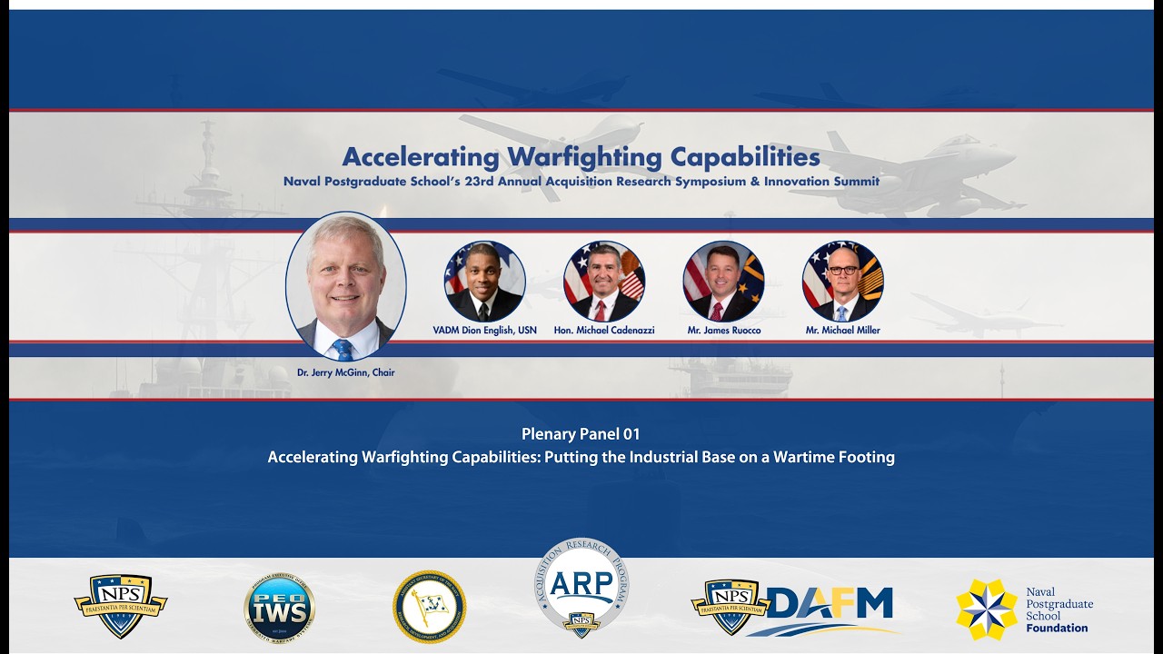Accelerating Warfighting Capabilities: Putting the Industrial Base on a Wartime Footing