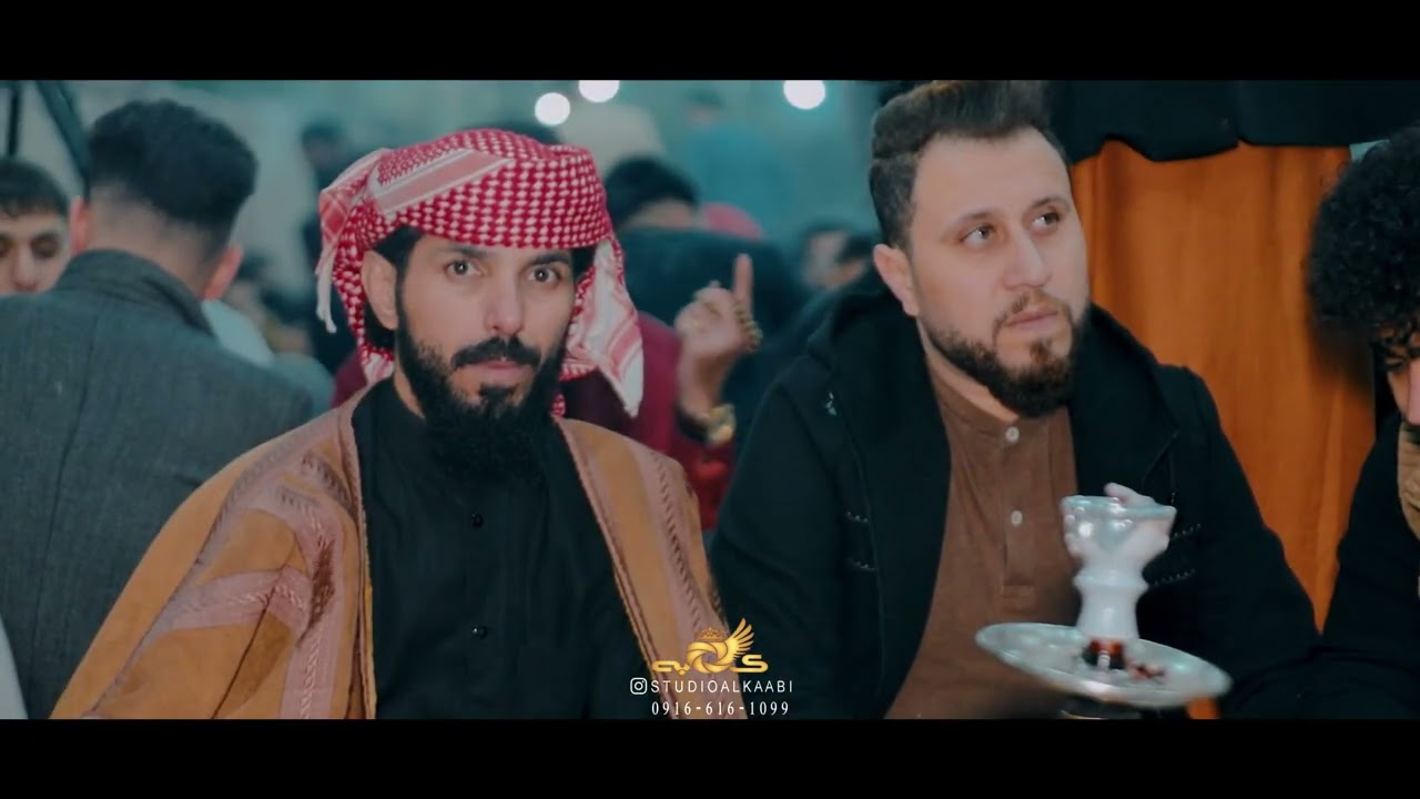 الفنان ضاحی الاهوازی حزین زواج الاخ قادر الخنفری التصویر استودیو الکعبی