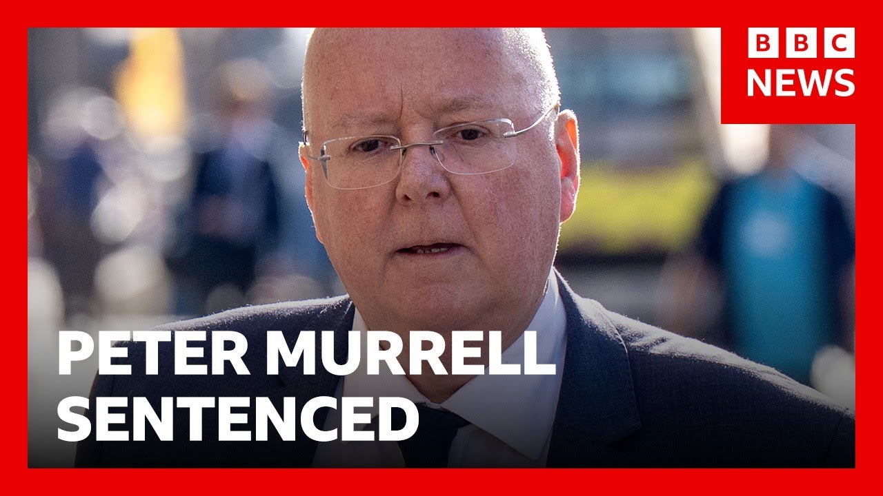 Former SNP chief executive Peter Murrell sentenced for embezzling party funds | BBC News