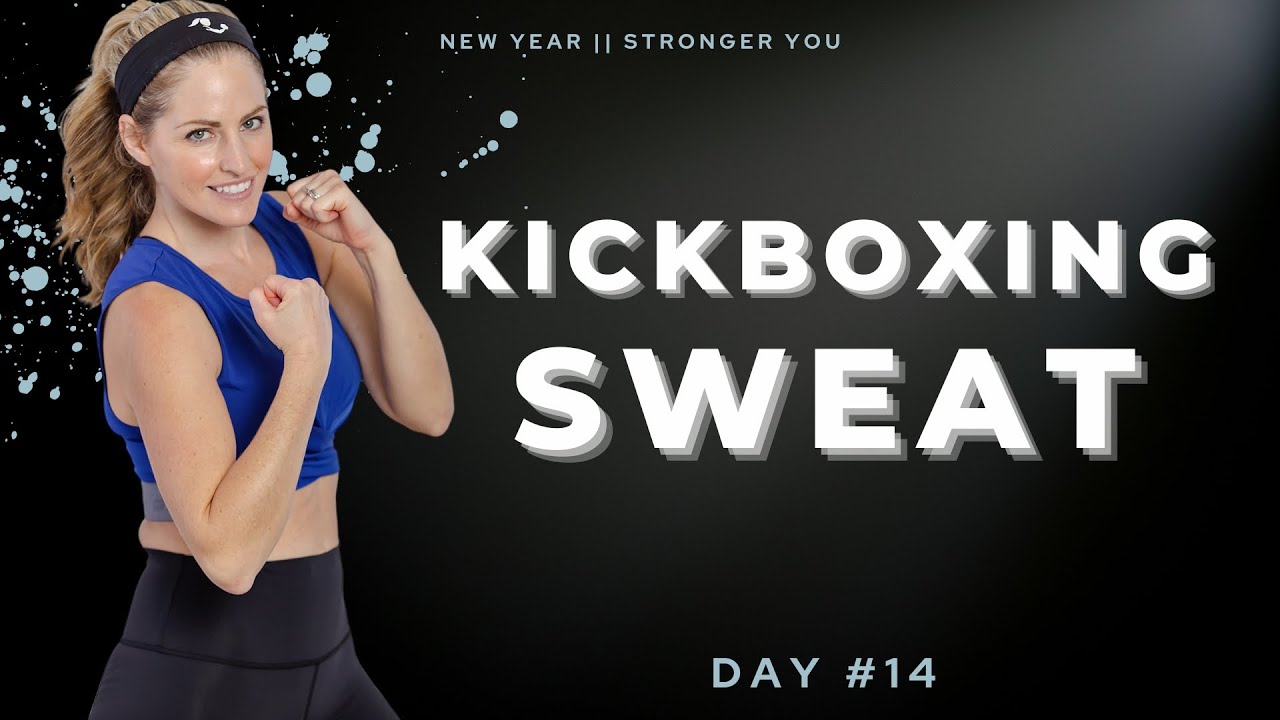 30 Minute Kickboxing Sweat Workout I BodyFit Strong Day #14