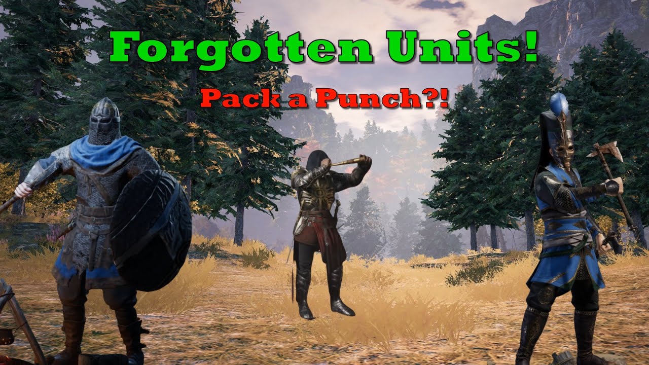 Forgotten Units?! Can They Pack a Punch?!?  - Gameplay Commentary - Conqueror's Blade