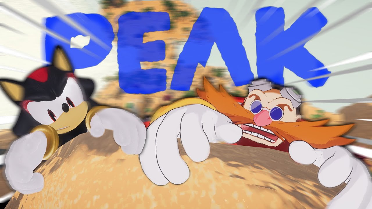 Shadow and DR. Eggman family bond by going on a Climbing Trip! (PEAK)