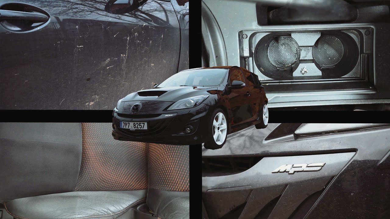 Renovace laku na Mazda 3 MPS BL #detailing