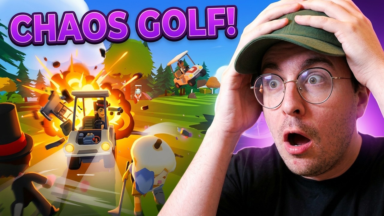 Super Battle Golf Multiplayer Is Unhinged