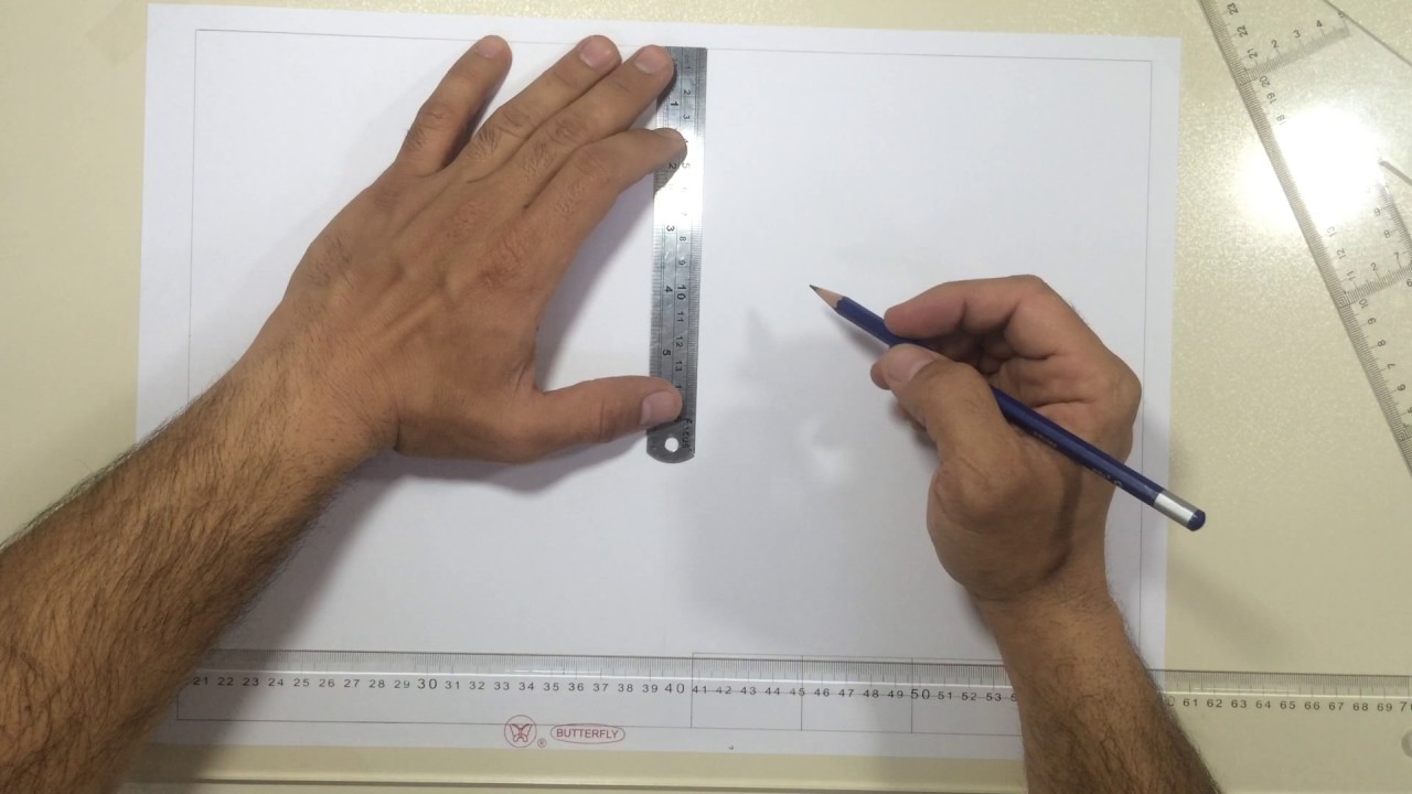 الرسم الهندسي رسم البرغي - الجزء الاول