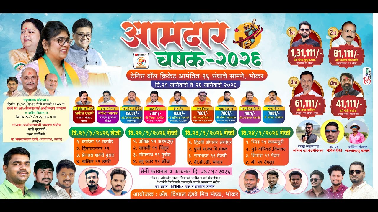Day_2 | Aamdar Chashak | Bhokar | Nanded | 2026