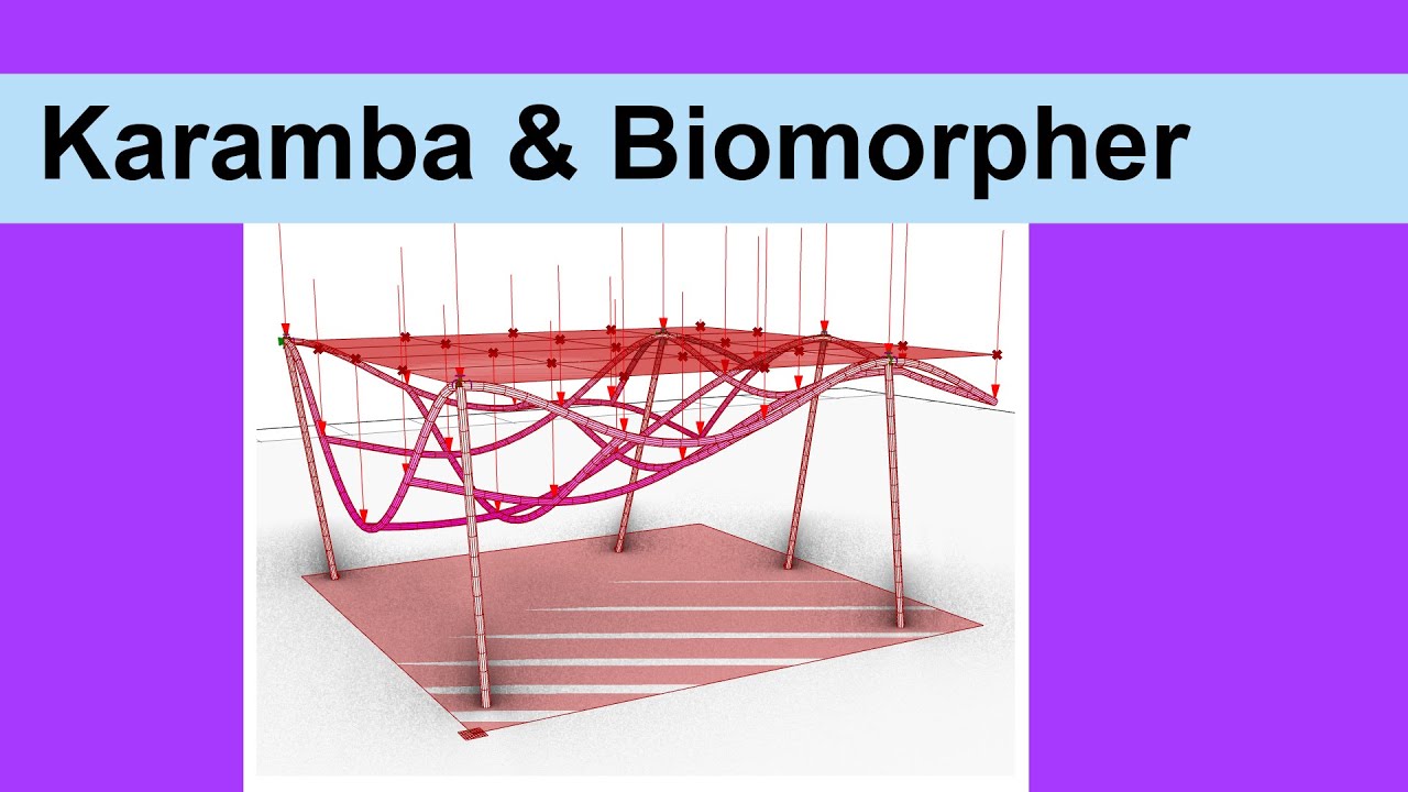 Оптимизация Karamba 3D и Biomorpher