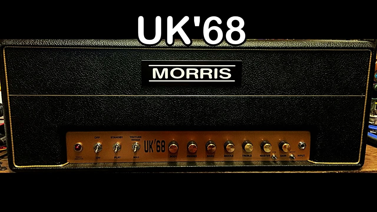 MORRIS  '' UK'68 ''  - British 'Texas'  Tones -   Les Paul / Greenback