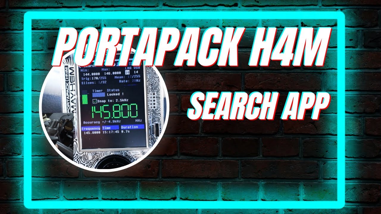 Приложение Portapack H4M Search